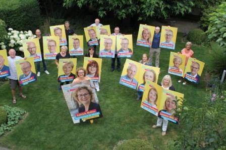 FDP Erftstadt Kommunalwahlkampf Plakate