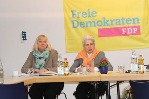 Bühner und Strack-Zimmermann im Liberalen Zentrum